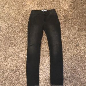 Old navy ripped black jeans
